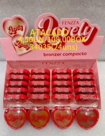 Bronzer Compacto Fenzza Lovely lokas por beleza makeup distribuidora de maquiagem bras sao paulo